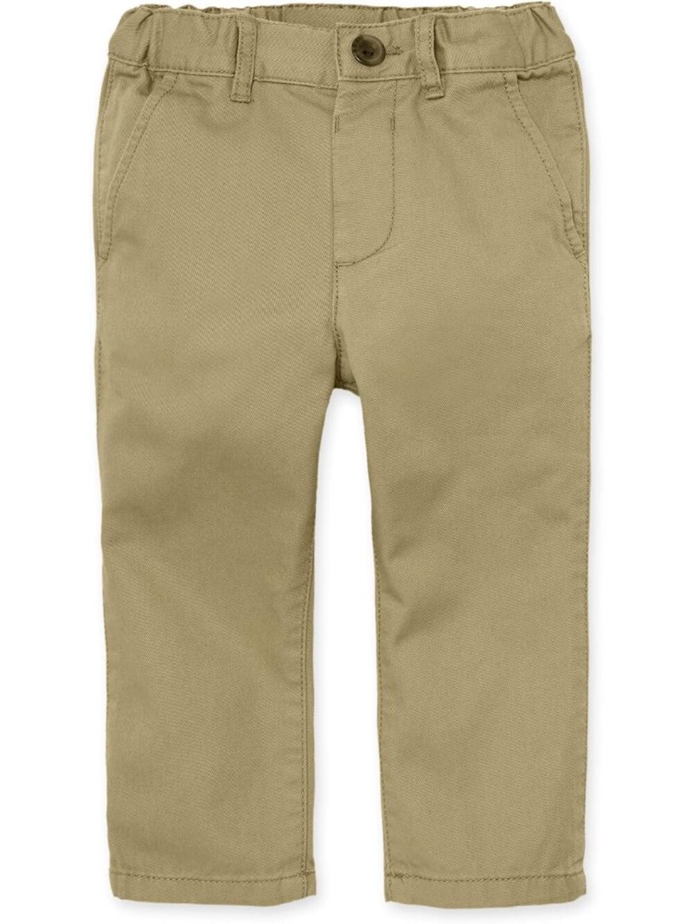 Chic Toddler Stretch Straight Chino Pants - Versatile Style for Everyday Wear